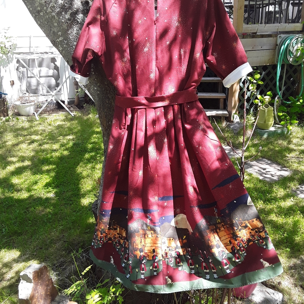 100% Cotton Scottish dress